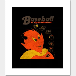 El Paso Diablos Baseball Posters and Art